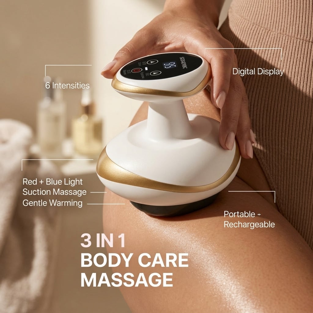 Firmthera handheld body care device features