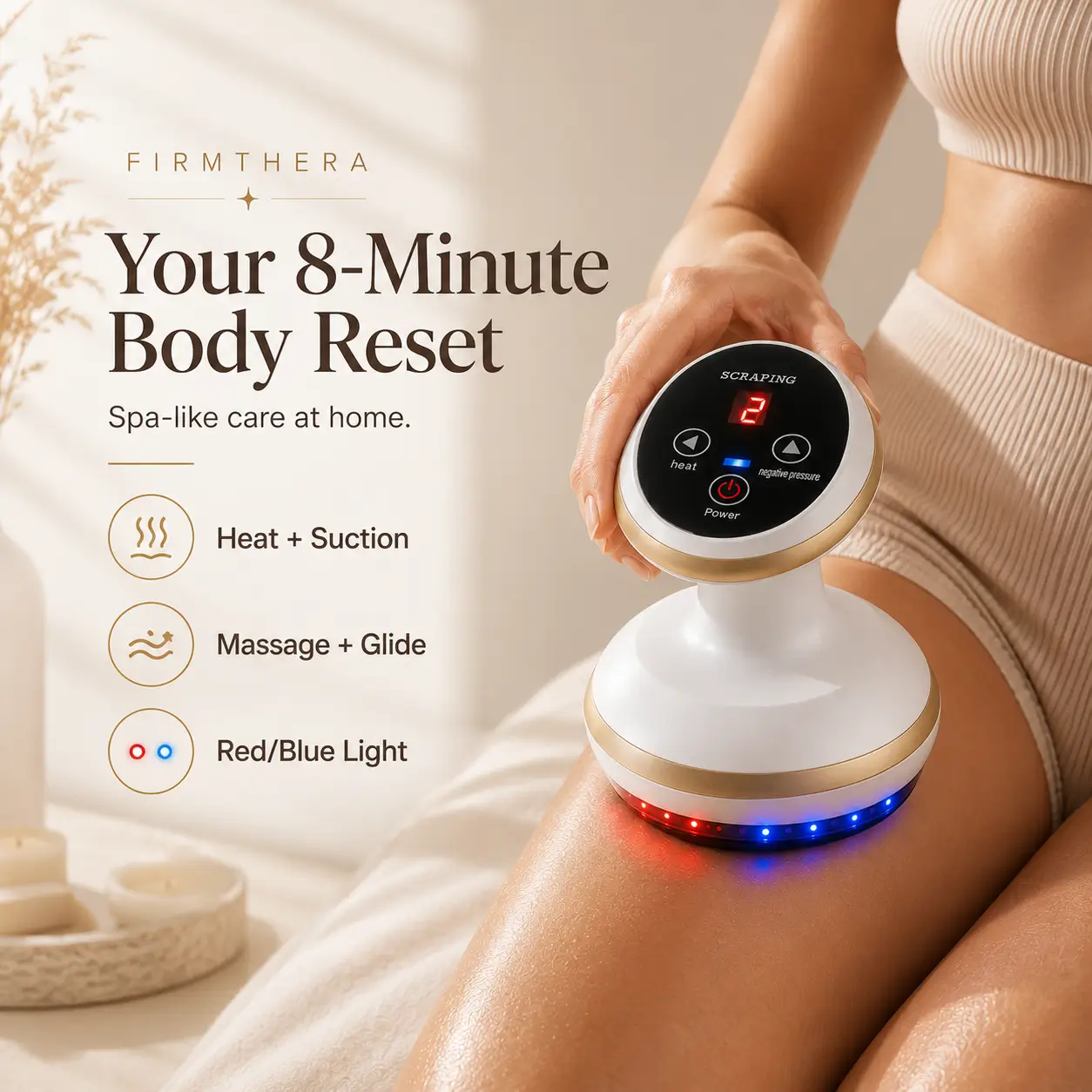 Firmthera 6-in-1 body-care device complete set